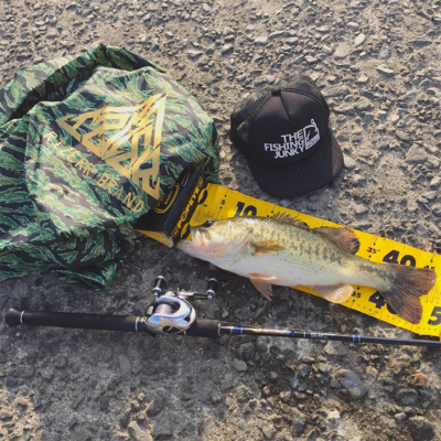 18春 初バス‼︎45㎝