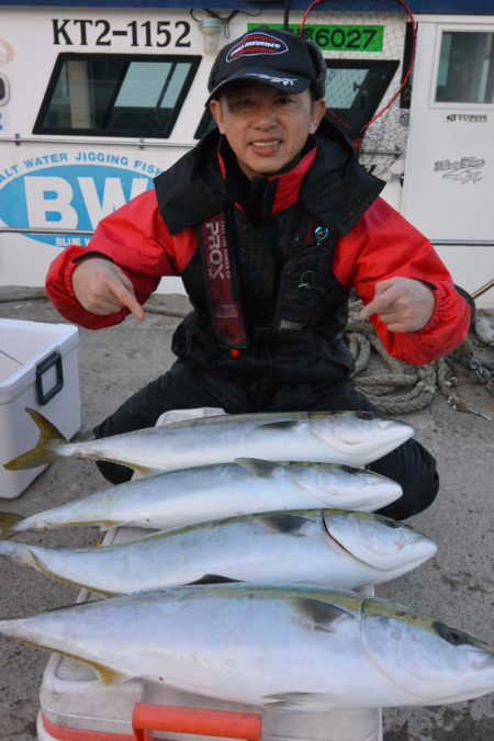 ジギング船 BLUEWATER 釣果