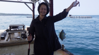 本部釣りイカダ 釣果