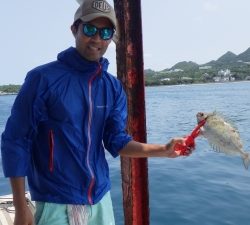 本部釣りイカダ 釣果