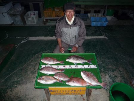 海山フィッシングセンター 釣果