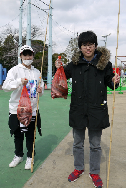 としまえんフィッシングエリア 釣果