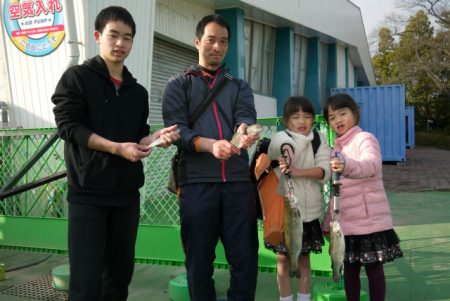 としまえんフィッシングエリア 釣果