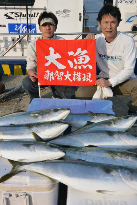 ジギング船 BLUEWATER 釣果