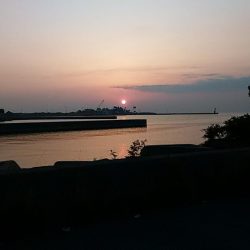 GW初釣行は志筑川護岸へ