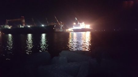 日本鋼管電気浮きからのメバリング