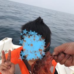 マイボートでガシラ釣り