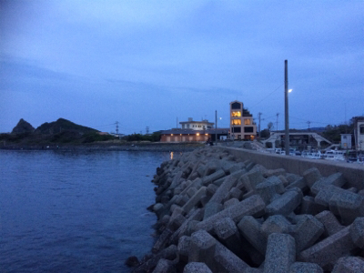 3投目で釣れたっ！