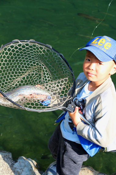 小菅トラウトガーデン 釣果