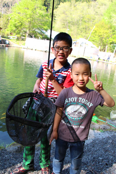 小菅トラウトガーデン 釣果