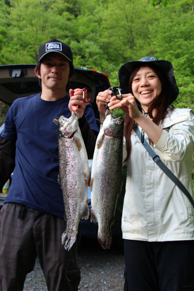 小菅トラウトガーデン 釣果
