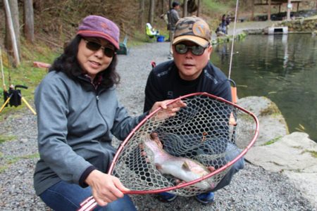 小菅トラウトガーデン 釣果