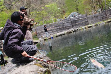 小菅トラウトガーデン 釣果