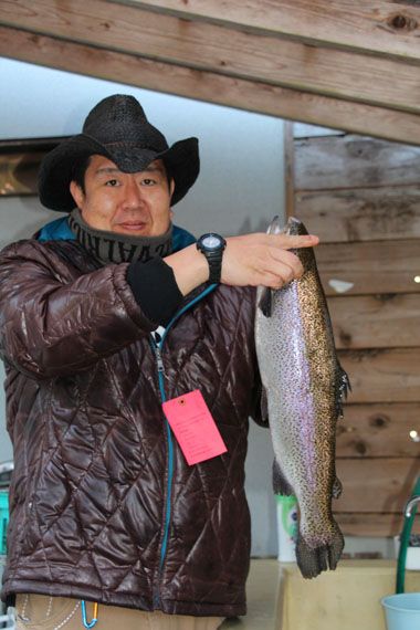 小菅トラウトガーデン 釣果