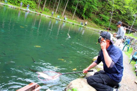 小菅トラウトガーデン 釣果