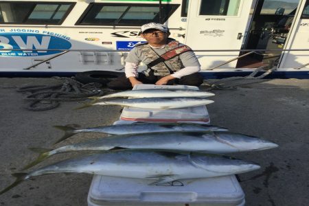 ジギング船 BLUEWATER 釣果