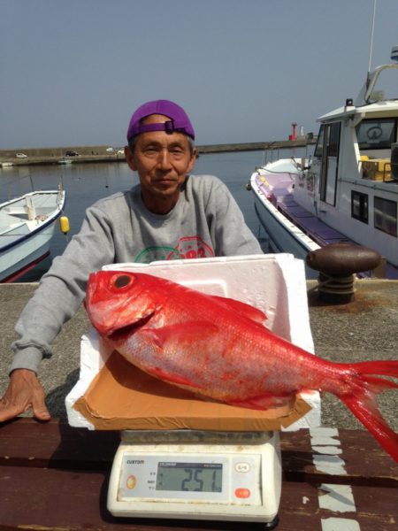 晃山丸 釣果