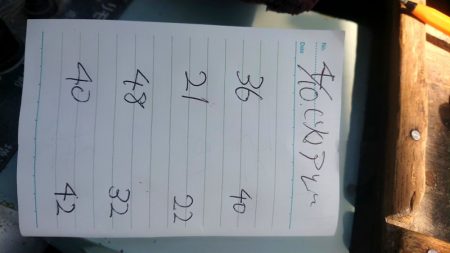 金沢八景鴨下丸 釣果