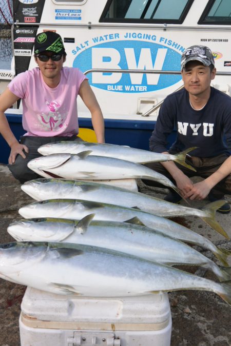 ジギング船 BLUEWATER 釣果