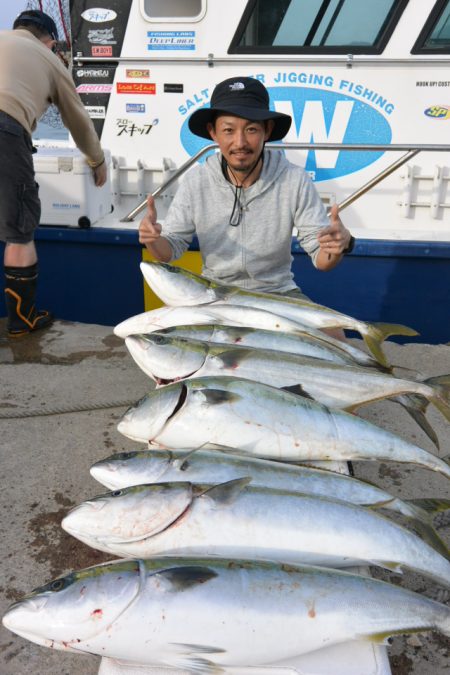 ジギング船 BLUEWATER 釣果