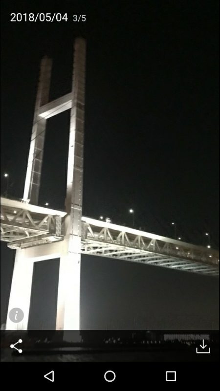 初アジ求めて沖堤防へ