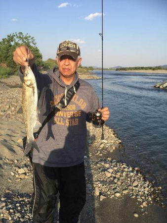 吉野川のルアー釣り！