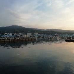 福良漁港にて(旅行のついでに)