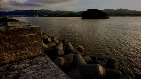 夕マズメ オニヒラアジ