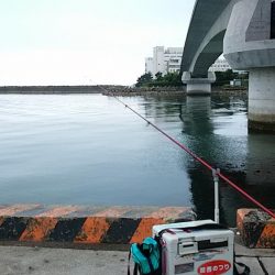 雨の東二見でキス狙い