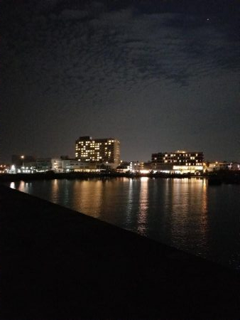 宮古島　平良港にてライトゲーム