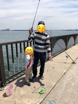 武豊緑地でサビキ