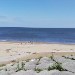 雨上がりのサーフ