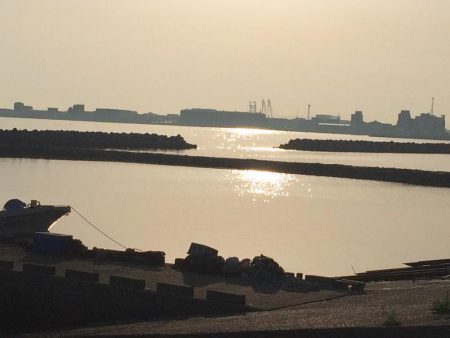 初キス釣れました〜