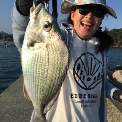 キスがちらほら釣れ始めました！