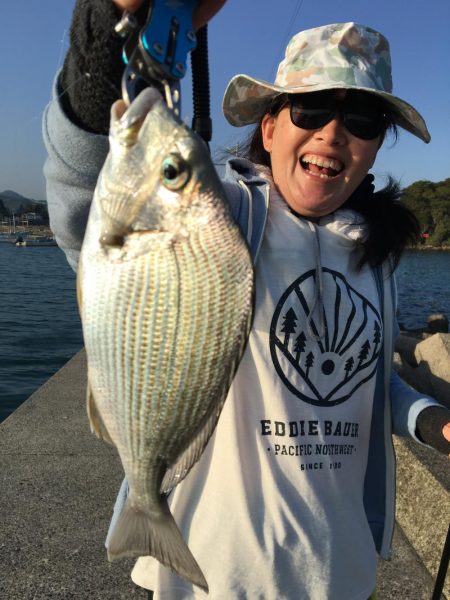 キスがちらほら釣れ始めました！