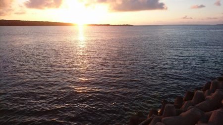 ５日ぶりに釣れました。オニヒラアジ