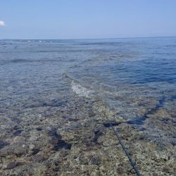 リーフエンドでルアーフィッシング