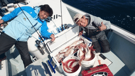 遊漁船ブルーウッズ 釣果