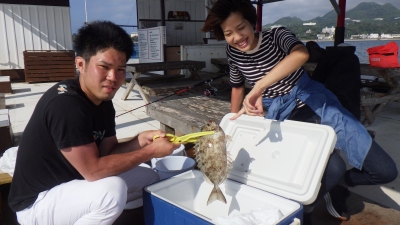 本部釣りイカダ 釣果