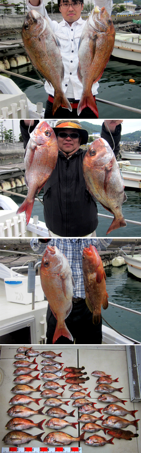 来温丸（らいおんまる） 釣果