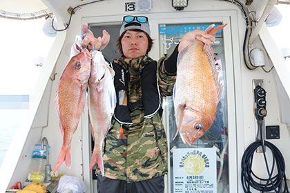 松本釣船２ 釣果