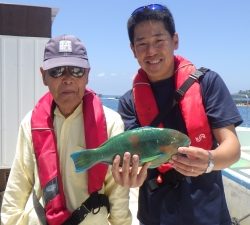 本部釣りイカダ 釣果