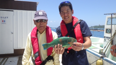 本部釣りイカダ 釣果