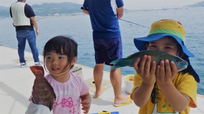本部釣りイカダ 釣果