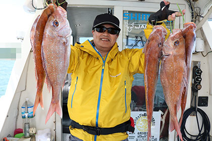 松本釣船２ 釣果