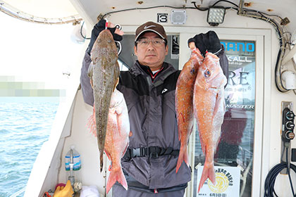 松本釣船２ 釣果