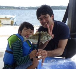 本部釣りイカダ 釣果