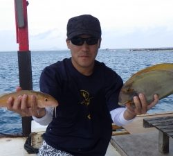 本部釣りイカダ 釣果