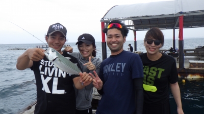 本部釣りイカダ 釣果