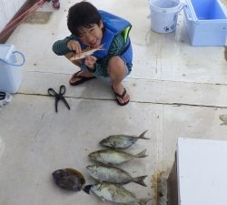 本部釣りイカダ 釣果